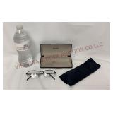 Hugo Boss Eye Glasses w Case & Cleaning Cloth