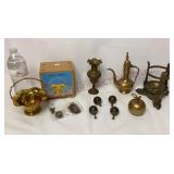 Vintage Brass - Basket, Pulls, Apple Bell & More!