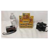 Vintage Film Cameras & GE Flashcubes
