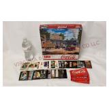 Coca-Cola Jigsaw Puzzle & Collector Cards