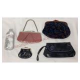Vintage Ladies Handbags / Clutches & Change Purse