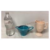 Vintage Harlequin & Jeannette Shell Pink Creamers