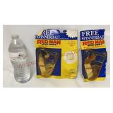 Vintage Red Man Free Spinner Bait Fishing Lures