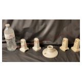 Vintage Porcelain Towel Bar Brackets & Fixture