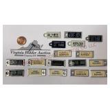 Disabled Veterans DAV License Plate Key Fobs - 17