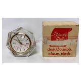 MCM Phinney Walker Acrylic Desk Alarm Clock