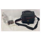 Canon Power Shot A590IS Digital Camera & Bag