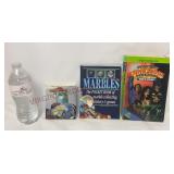 Books - Picasso, Marbles & Comic Book Guide