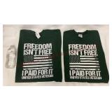 US Veteran Freedom T-Shirts - Size XXL - 2