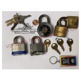 Master & Abus Locks, Lock Keys (Keys do not fit)
