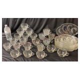 VIntage Punch Cups & Luncheon / Snack Plates