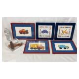 Wooden Monoplane Puzzle & Vehicle Wall Art