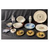China Dishes, Vase & Trinket Box -Everything Shown