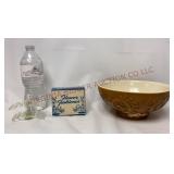 MCM Haeger Pottery Bowl & Flower Fashioner