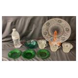 Vintage Sandwich by Tiara Glassware - 8 Pieces