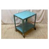 Vintage Bretford Industrial Metal Rolling Cart