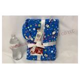 Joe Boxer Polka Dot Penguin Flannel Pajamas - NEW