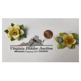 Vintage Artone & Crown Stafford Shire Brooches