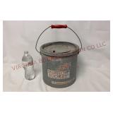 Vintage Old Pal Galvanized Minnow Bucket