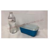 Pyrex #502 Refrigerator Dish w Lid - Damaged