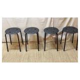 Ikea Marius Stools - 4 - Lightweight & Stacking