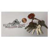 Vtg American Tourister Bell Hop Luggage Keys - 7