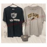 VCU Rams XL T-Shirts & Hat / Cap