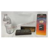 Norton Bear Oil Stone & Friskars Pocket Sharpener