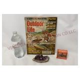 1966 Outdoor Life Mag, Geode & Readylite Candles