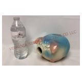 Vintage 1957 Hull Pottery Corky Pig Piggy Bank