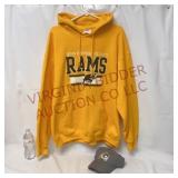 VCU Rams XL Pullover Hoodie & NEW Hat
