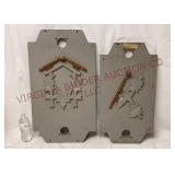 Vintage Cuckoo Clock Foundry Pattern Set / Molds