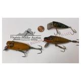 Vintage / Antique Wooden Fishing Lures - 3