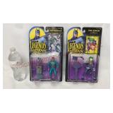 1990s Kenner Legends of Batman Figures & Cards NOS