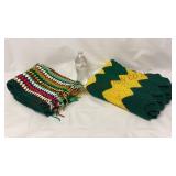 Hand Made Crochet Lap Blanket Afghans - 2