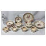 Keystone Canonsburg Pottery "Lejean" Dinnerware