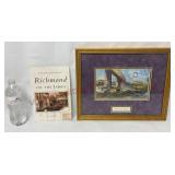 Richmond on the James Book & James Framed Print