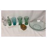 Coca Cola Collectibles & Recycled Glass Bowl