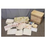 Vintage Harvey Hamper, Comforter & Bed Linens
