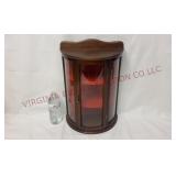 Vintage Mini Curio Display Cabinet - 19" tall