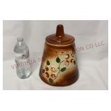 American Bisque Butter Churn Cookie Jar - Crack