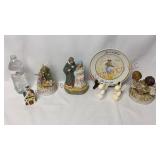 Church Trinket Box, Nativity Music Boxes & Angels