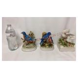 Vintage Gorham Musical Porcelain Birds - 3