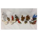 Vintage Bird Figurines - 11 - Various Makers
