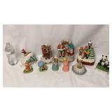 Vintage Porcelain Figurines & Music Boxes