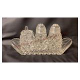 Victorian Cut Glass / Crystal Table Set