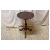 Antique Mahogany Tea Table / Candle Stand