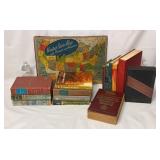 Vintage USA Map & Educational / School Books