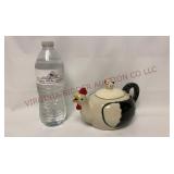 Vintage Hen w Baby Chick Teapot - Unmarked