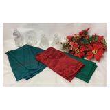 Christmas Tablecloths, Arrangement & Bells